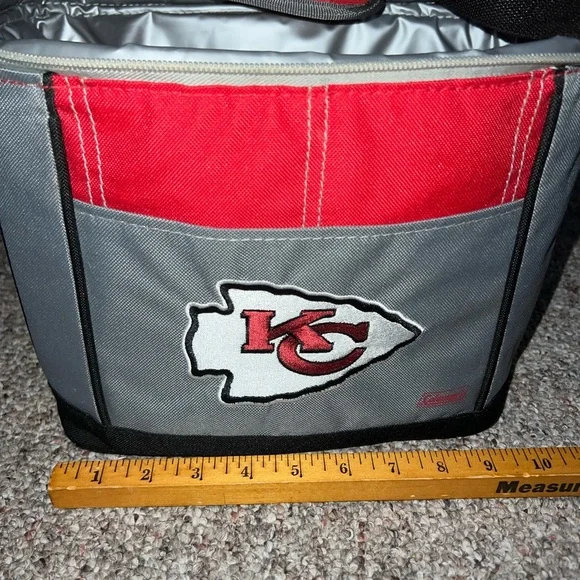 KC CHIEFS football arrowhead Coleman soft side cooler NWOTS - Picture 8 of 9